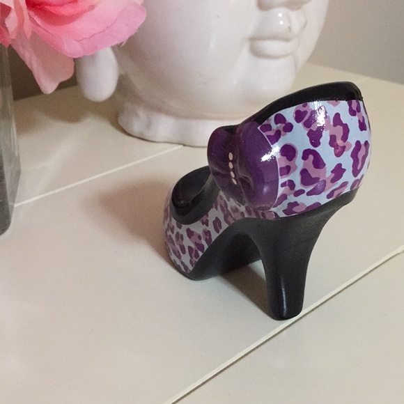 New ring holder leopard print and bow detail - Picture 7 of 7